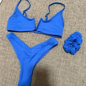 One One Swim Jenna Top and Jesse Bottoms- blue